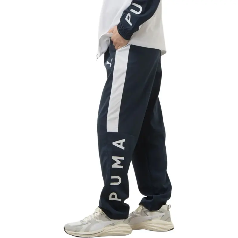 PUMA Casual Pants Men's Marine Blue-3