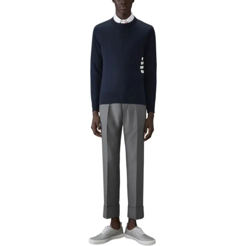THOM BROWNE 4 Bar Knitted Jumper-3