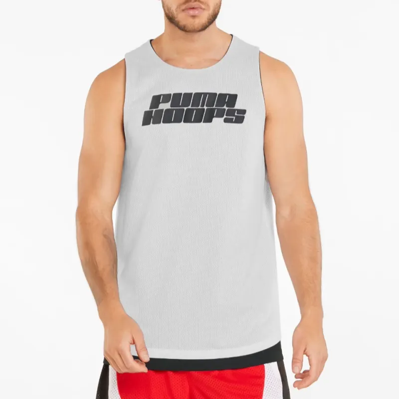 PUMA Give And Go Basketball Jerseys Men's White-3