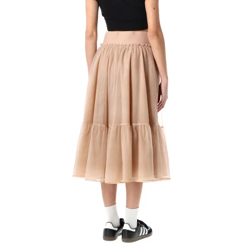 Adidas Originals Waistband Tulle Maxi Skirt-1