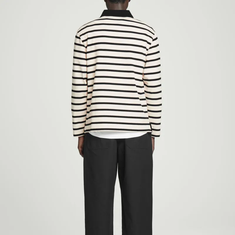 COS Polo Shirt Men's Beige/Black-1