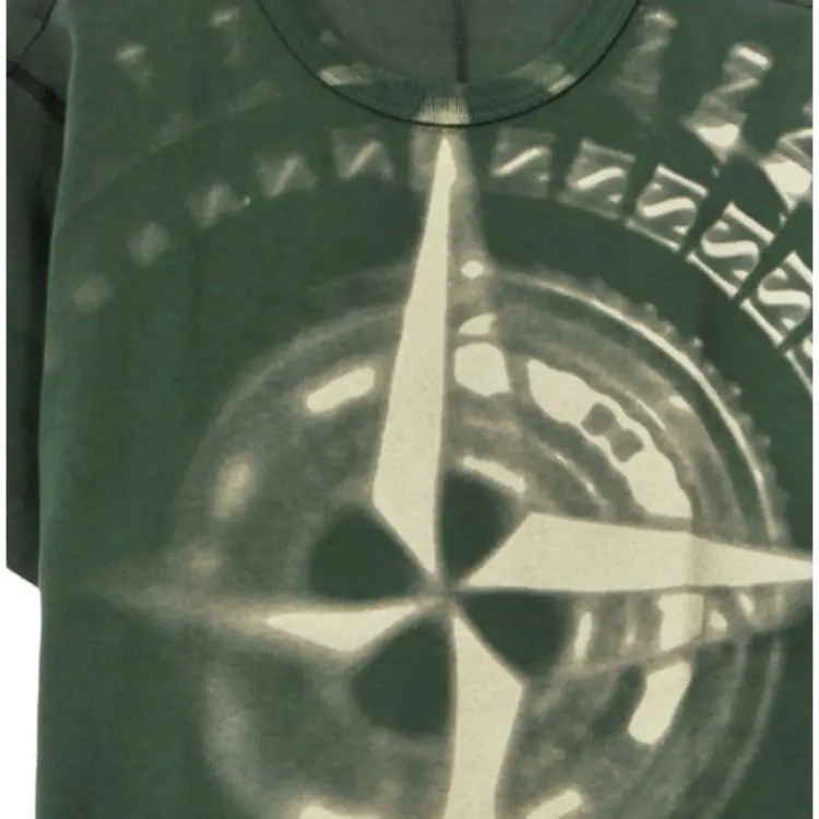 STONE ISLAND T Shirt Men's Green-3