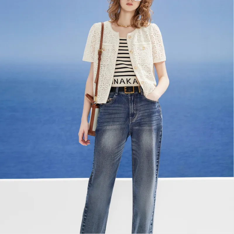 DKNY Jackets & Coats Women's White-1