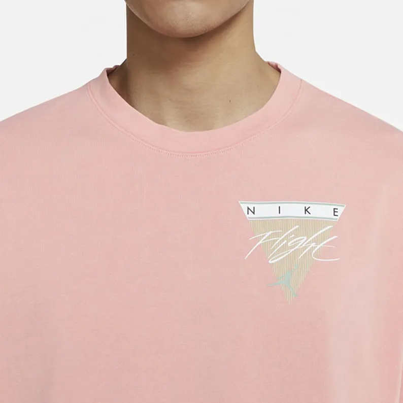 Jordan Set-in Sleeve T-Shirt Men's Pink-3