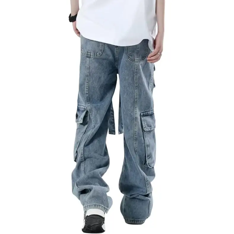 NHZN Jeans Unisex Blue-8