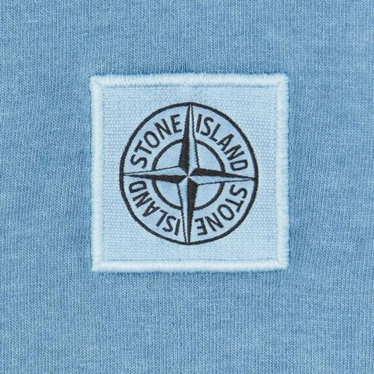 STONE ISLAND T Shirts Men Blue-2