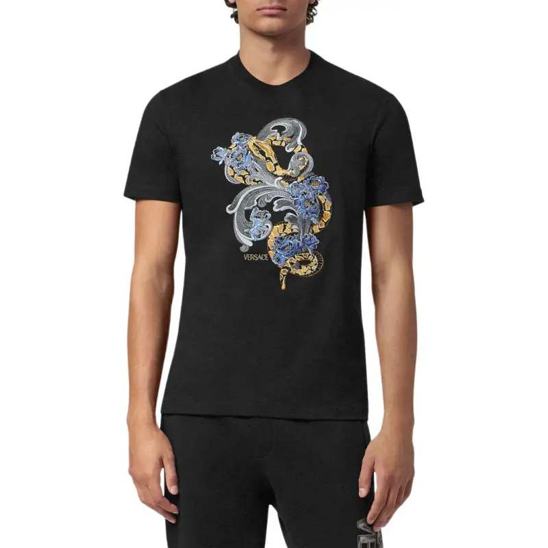 VERSACE Chinese New Year Embroidered T shirt-1