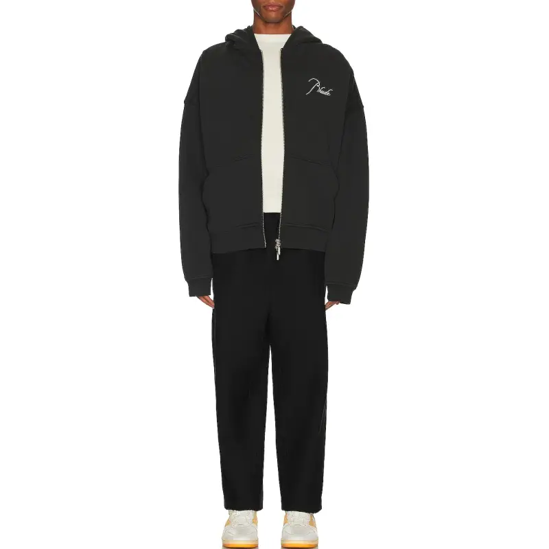 RHUDE Logo embroidered Hoodie-2