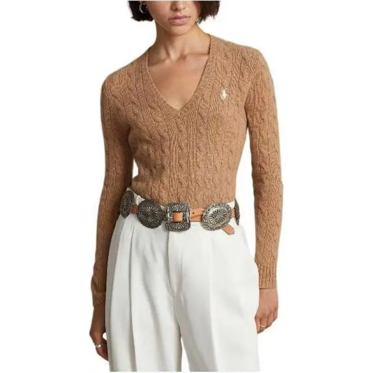 Polo Ralph Lauren SS23 Knitwear Women's Khaki-1