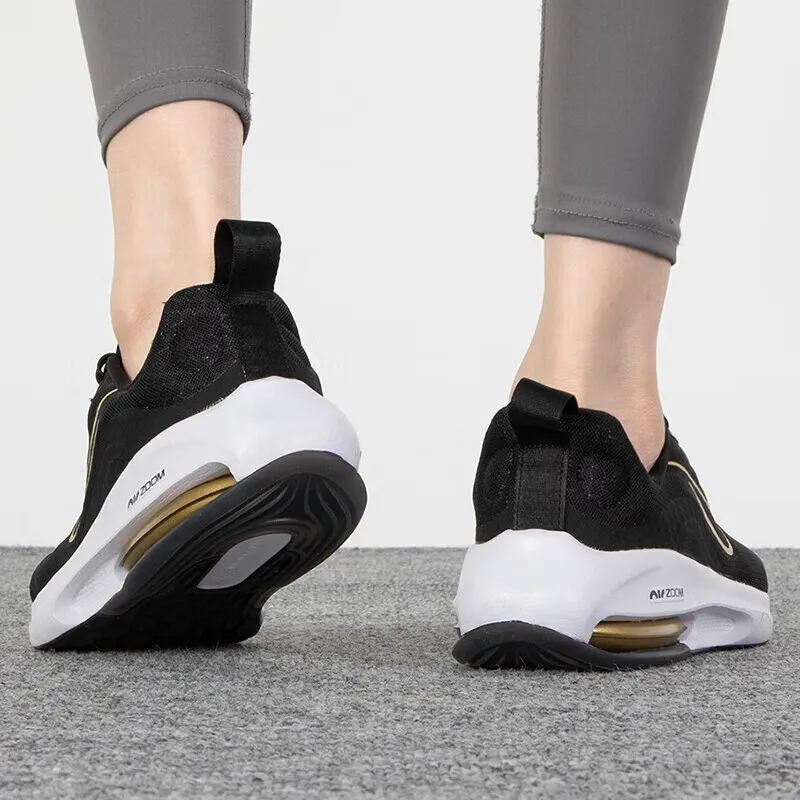 Nike Air Zoom Arcadia 2 Black Metallic Gold GS-2