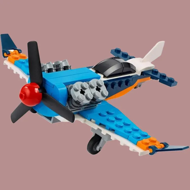 LEGO LOGO Creator Helicopter Building Blocks 0 300p'c's 31099-3