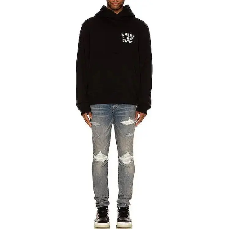 AMIRI Stencil Hooded Sweatshirt-4