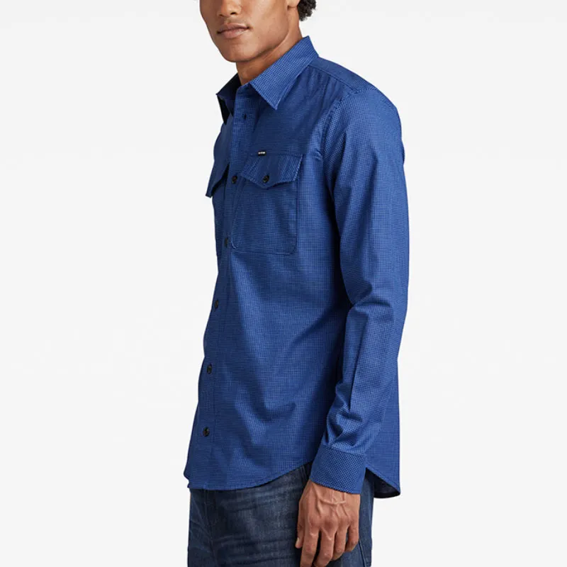 G STAR RAW Shirts Men Blue-2