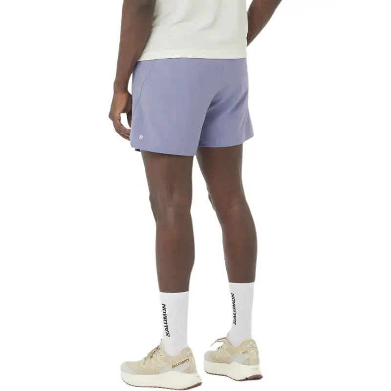 SALOMON Casual Shorts Men's Purple-3