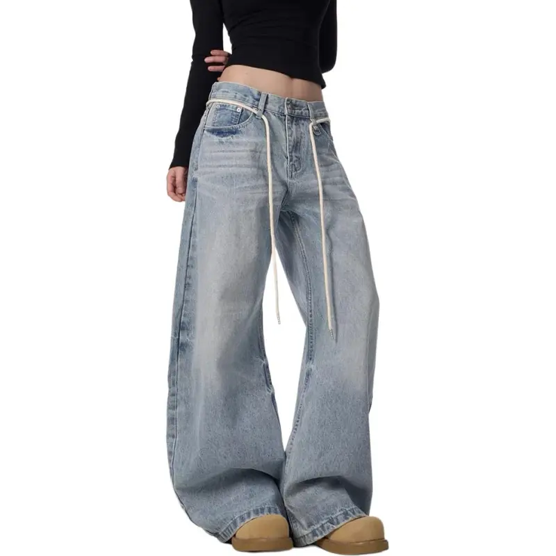 NHZN Jeans Women's Blue-1
