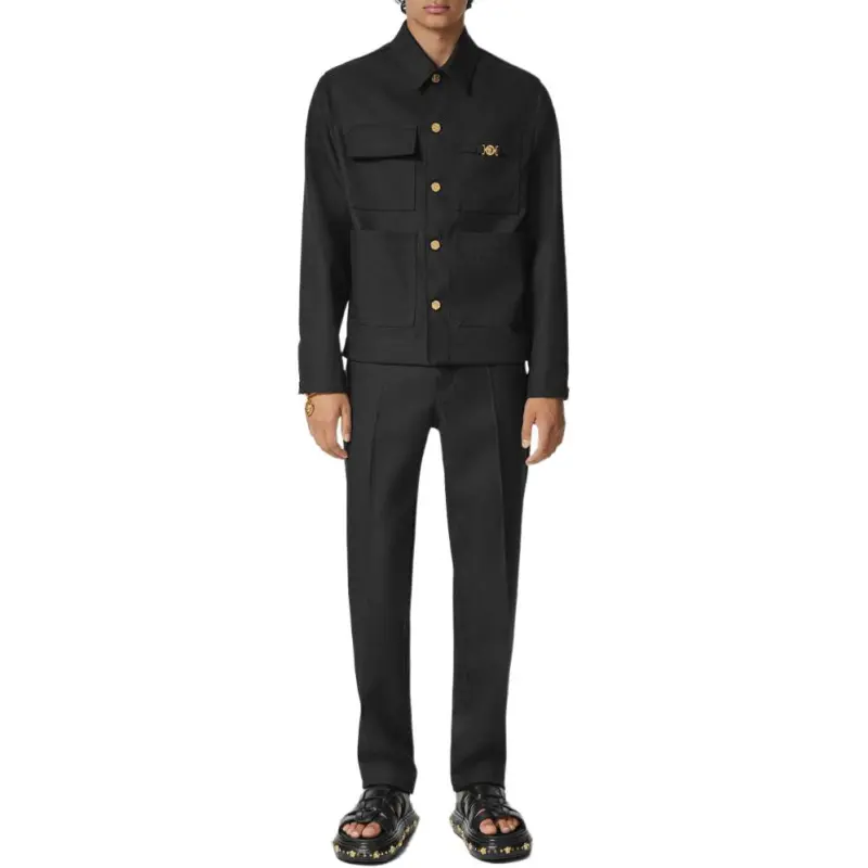 VERSACE Medusa FW24 Suit Trouser Men's Black-1