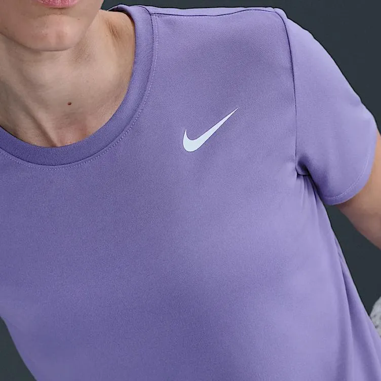 Nike Dri Fit SS25 Regular T Shirt Women's Ash Purple-3
