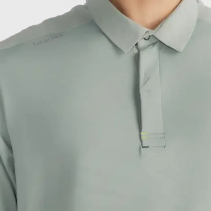 DECATHLON 500 Series Polo Shirt Men's Green-3