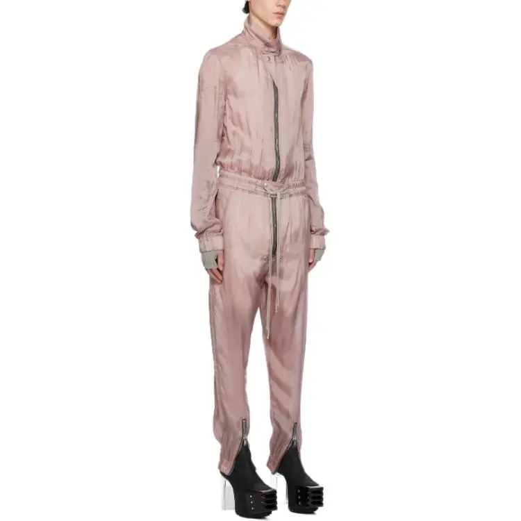 RICK OWENS/RO Jumpsuit Men's Gray Pink-2