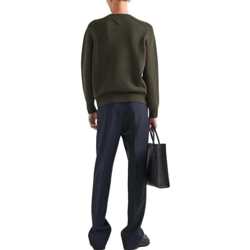 PRADA Sweater Men's Olive Green-3