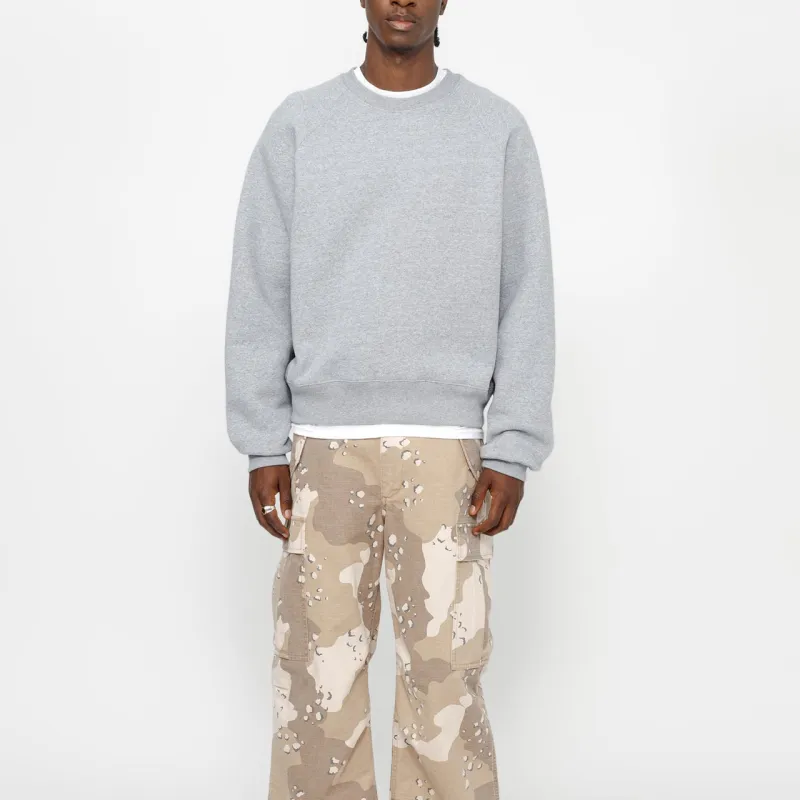 Stussy Fleece Raglan Crew-2