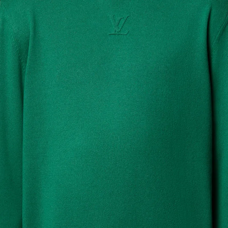 LOUIS VUITTON 1AGIIL Lv Embossed Cashmere Turtle Neck-1