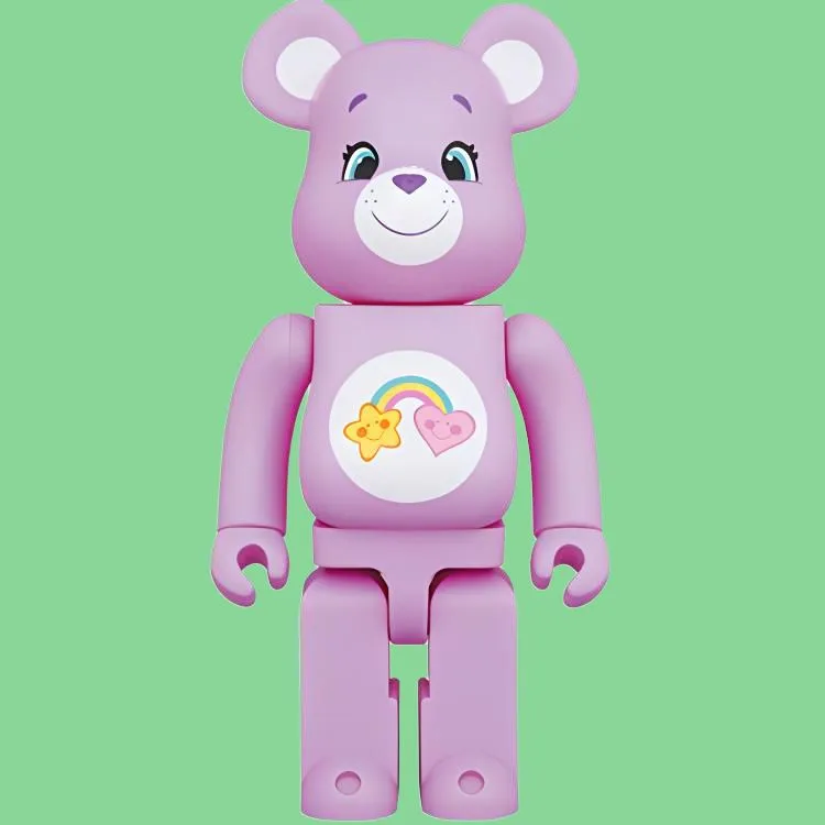 Bearbrick X Care Bears Best Friend Bear Purple-4