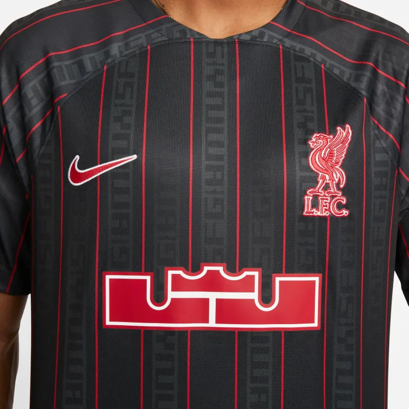 Nike LeBron X Liverpool F.C. Dri FIT Stadium Soccer Jersey-6