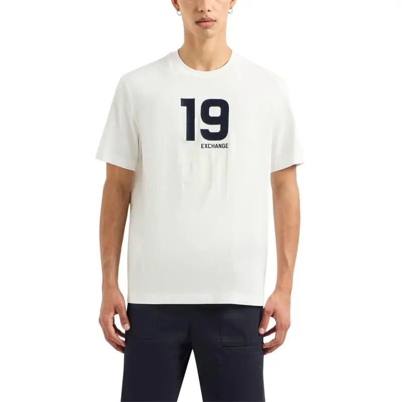 ARMANI EXCHANGE SS24 T-Shirt Men's White-1