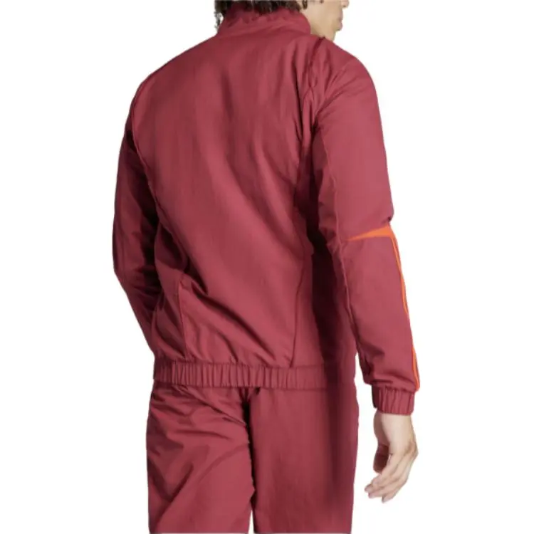 Adidas 2023-24 Manchester United Adidas Rain Jacket Jackets Coats Unisex Red-5