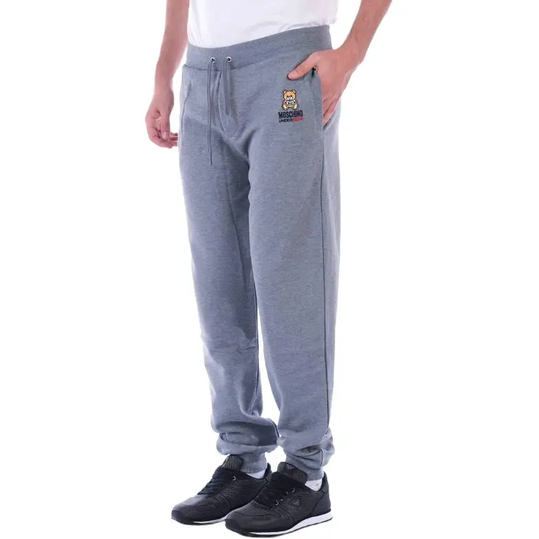 MOSCHINO Logo Embroidered Drawstring Pants-2