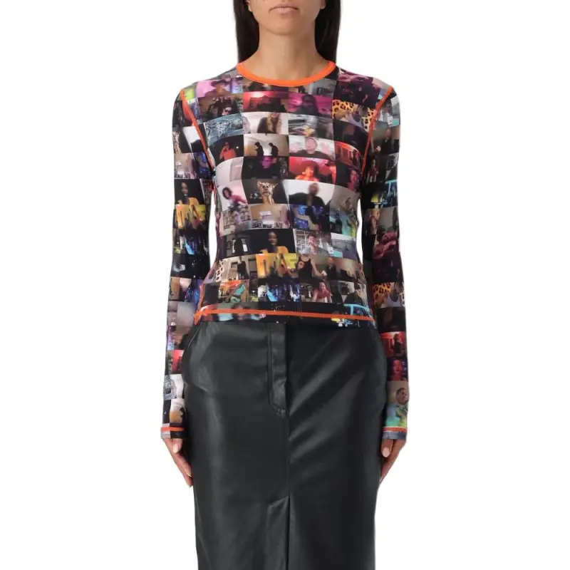 DIESEL Photo Printed Crewneck Top-2