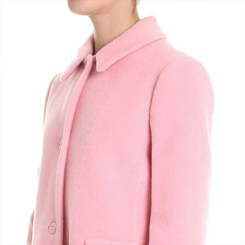 EMPORIO ARMANI Coats Women's Pink-3