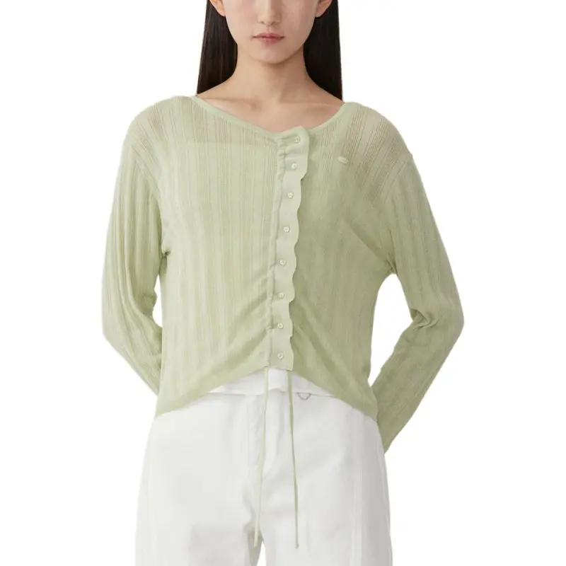 COVERNAT SS25 Knitwear Women's Lime-4