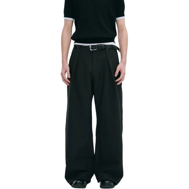 CATSSTAC Casual Pants Unisex Black-4