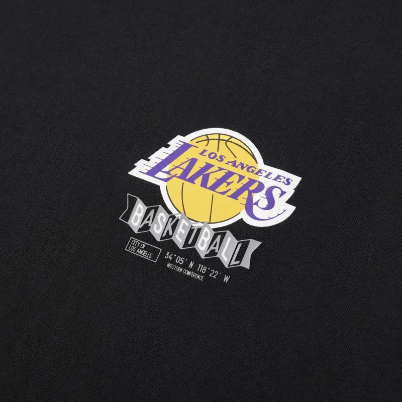 NBA Los Angeles Lakers SS25 T Shirt Unisex Black-2