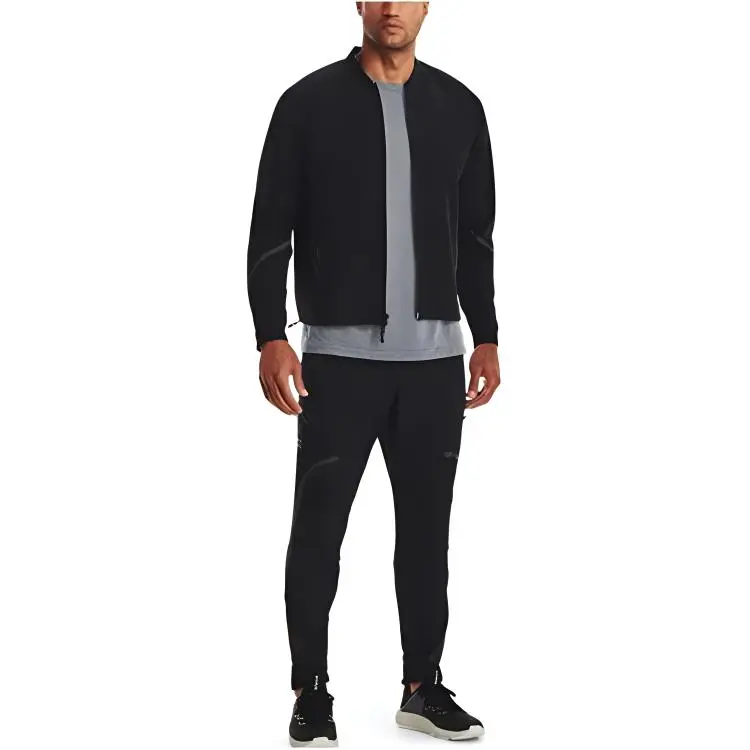 Under Armour Jacket Men's Black Comes With Necklace-4