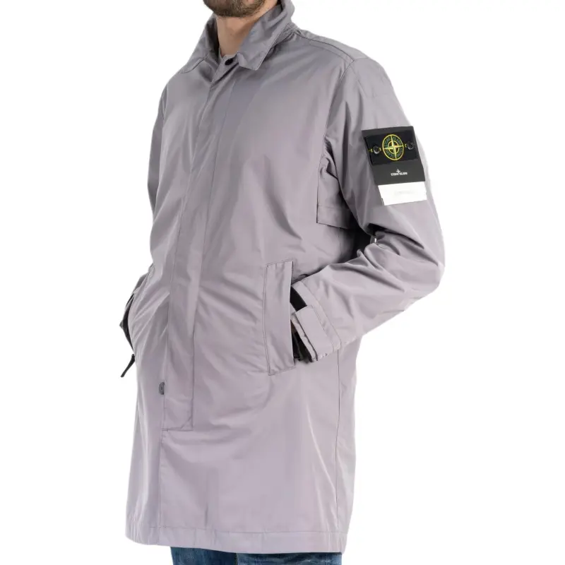 STONE ISLAND Jackets & Coats Men's Gray Purple-5