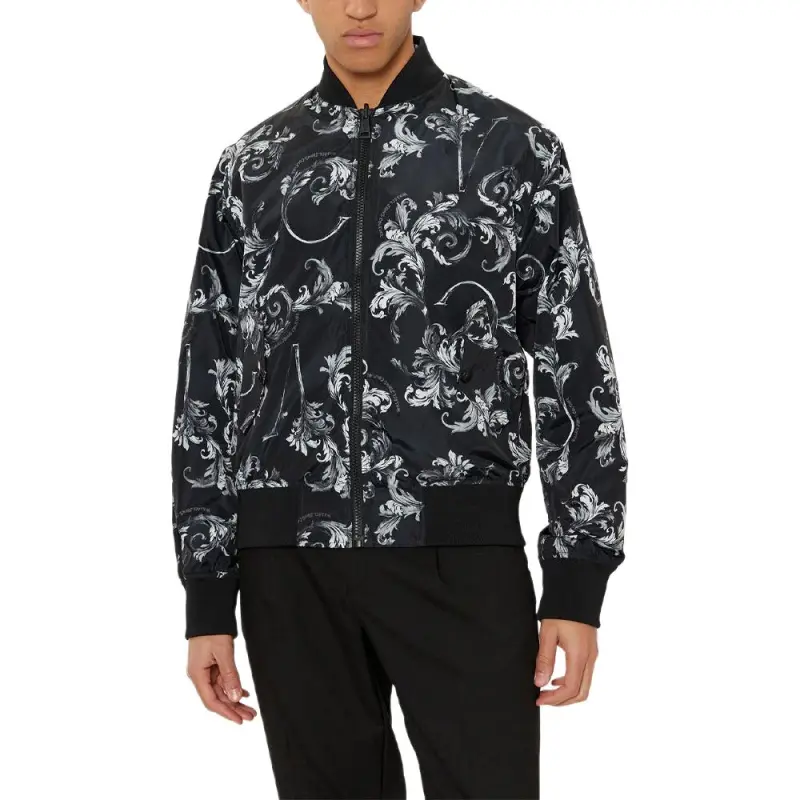 VERSACE JEANS COUTURE Barocco print Bomber Jacket-5