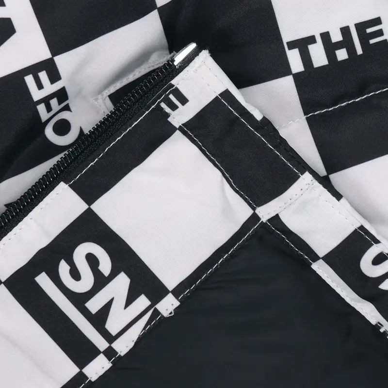 Vans Down Jacket Men's Black White-2
