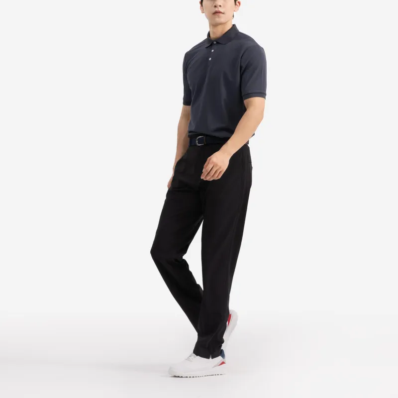 DECATHLON 500 Series Casual Pants Men's Smoky Black-2