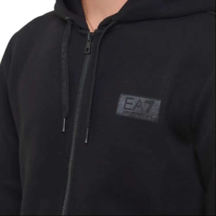 EMPORIO ARMANI Logo appliqué Hoodie-4