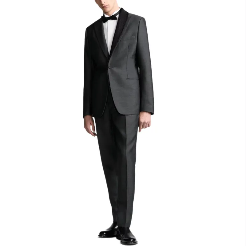 DIOR SS25 Suit Trouser Men's Gray-3