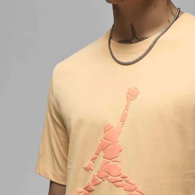 Jordan Essentials T Shirts Men Gold-3