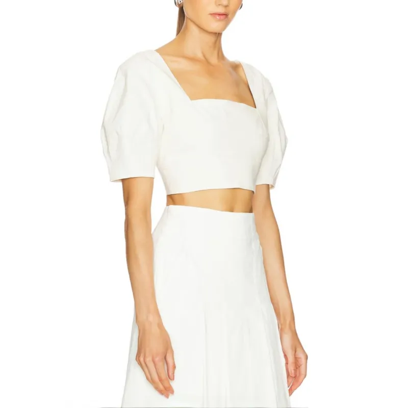 A.L.C. Crop Tops Women's White-1