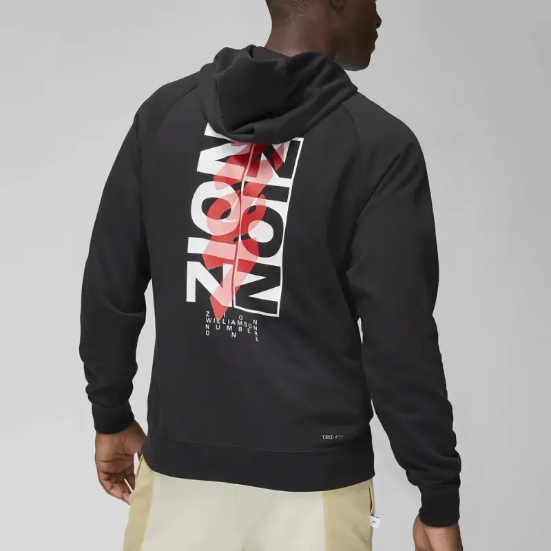JORDAN Zion Williamson Dri Fit Fleece Pullover Hoodie-3