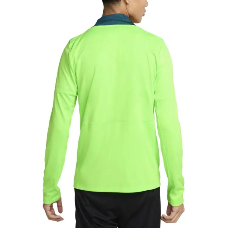 Nike Dri FitAcademy PRO T Shirt Men's Tender Orange Cyan/Deep Water Duck Cyan/White-1