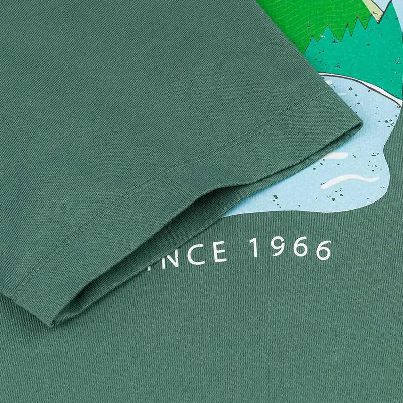 THE NORTH FACE T Shirt Unisex Alusheng Green-3