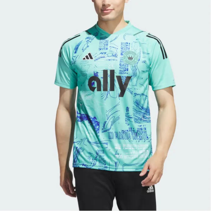 Adidas T-Shirts Men Turquoise-2