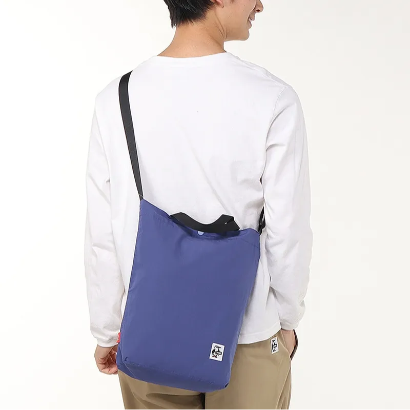 CHUMS Polyester Shoulder Bag, Crossbody Bag, Handbag Unisex Purple-2